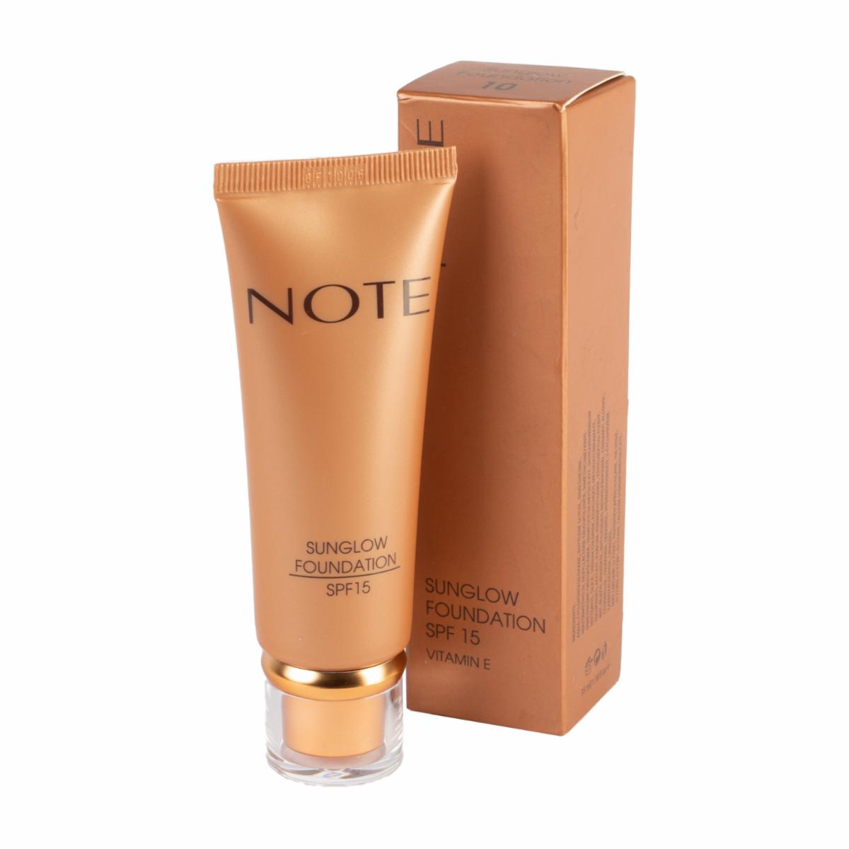 Base De Maquillaje Sunglow Foundation 10 NOTE Unidad - Imagen 2