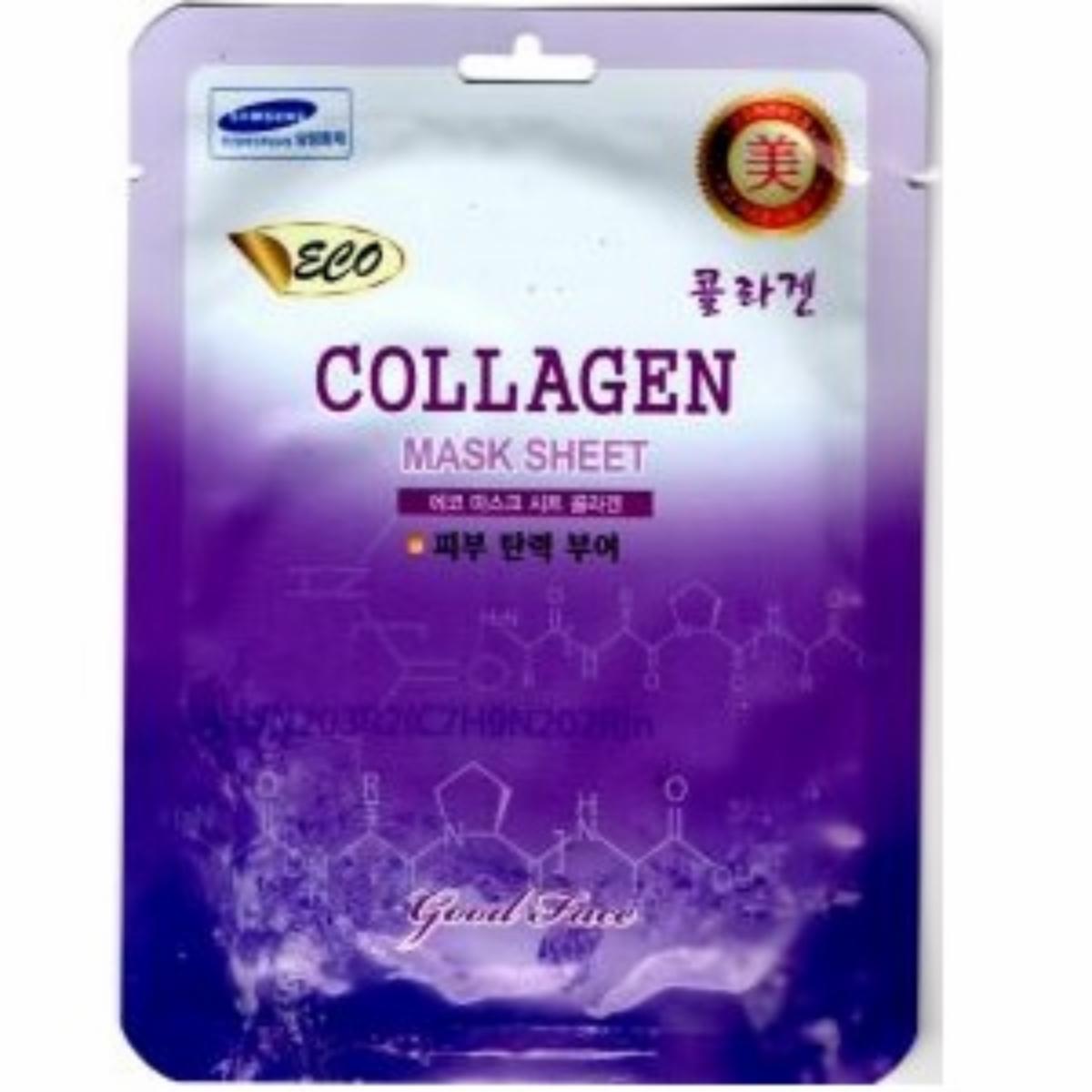 Mascarilla Facial Face Eco Collagen . GOOD FACE 24 Gr