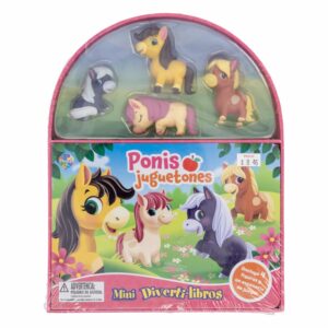 Libro Ponis Juguetones DIVERTILIBROS 15 Páginas