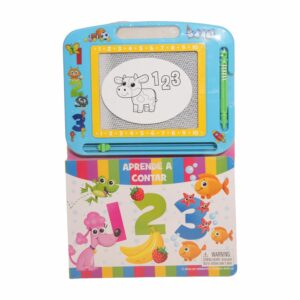 Libro Pizarra Números 123 Aprende A Contar PHIDAL 12 Páginas