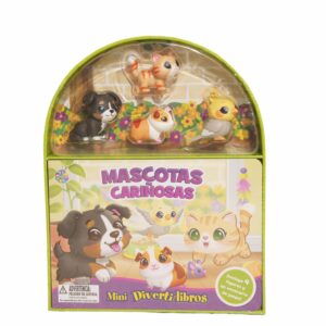 Libro Mascotas Mejores Amigos Mini Divertilibros PHIDAL 15 Páginas