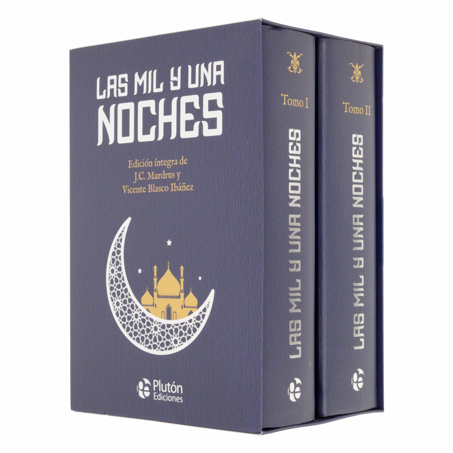 Libro Las Mil Y Una Noches 2 Tomos PLUTÓN 3281 Páginas