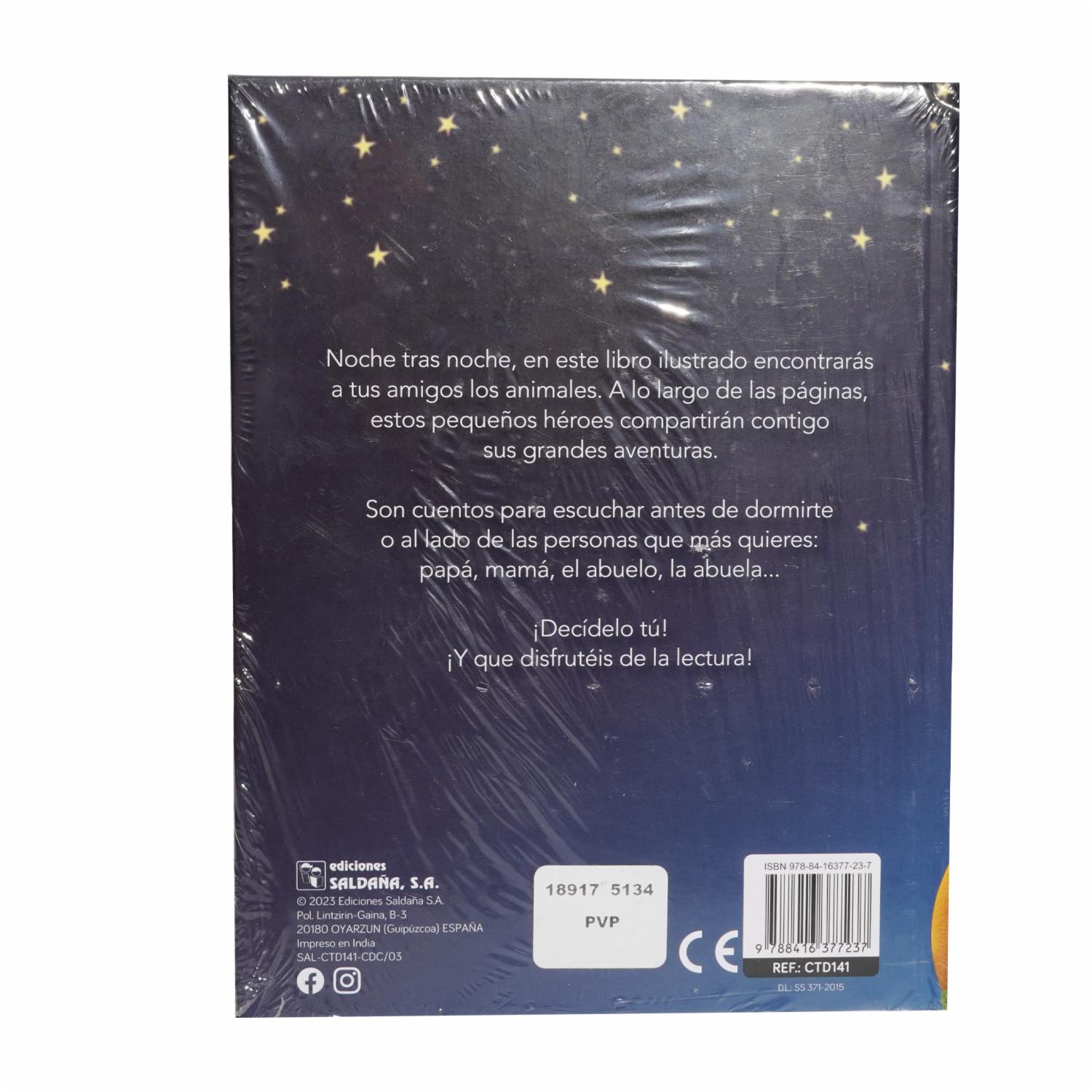 Libro Cuentos Para Dormir EDICIONES SALDAÑA 131 Páginas - Imagen 2