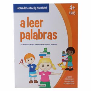 Libro A Leer Palábras 4 Años Actividades De Repaso EDICARDS 17 Páginas
