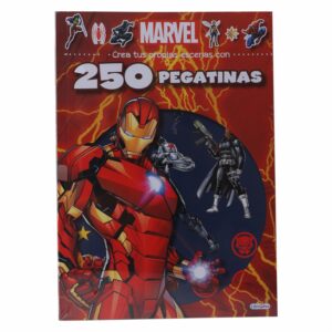 Libro Marvel 250 Pegatinas LIBRO DIVO 24 Páginas