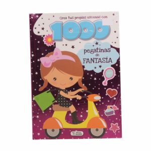 Libro 1000 Pegatinas De Fantasia SALDAÑA 120 Páginas