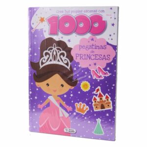 Libro 1000 Pegatinas De Princesas SALDAÑA 120 Páginas