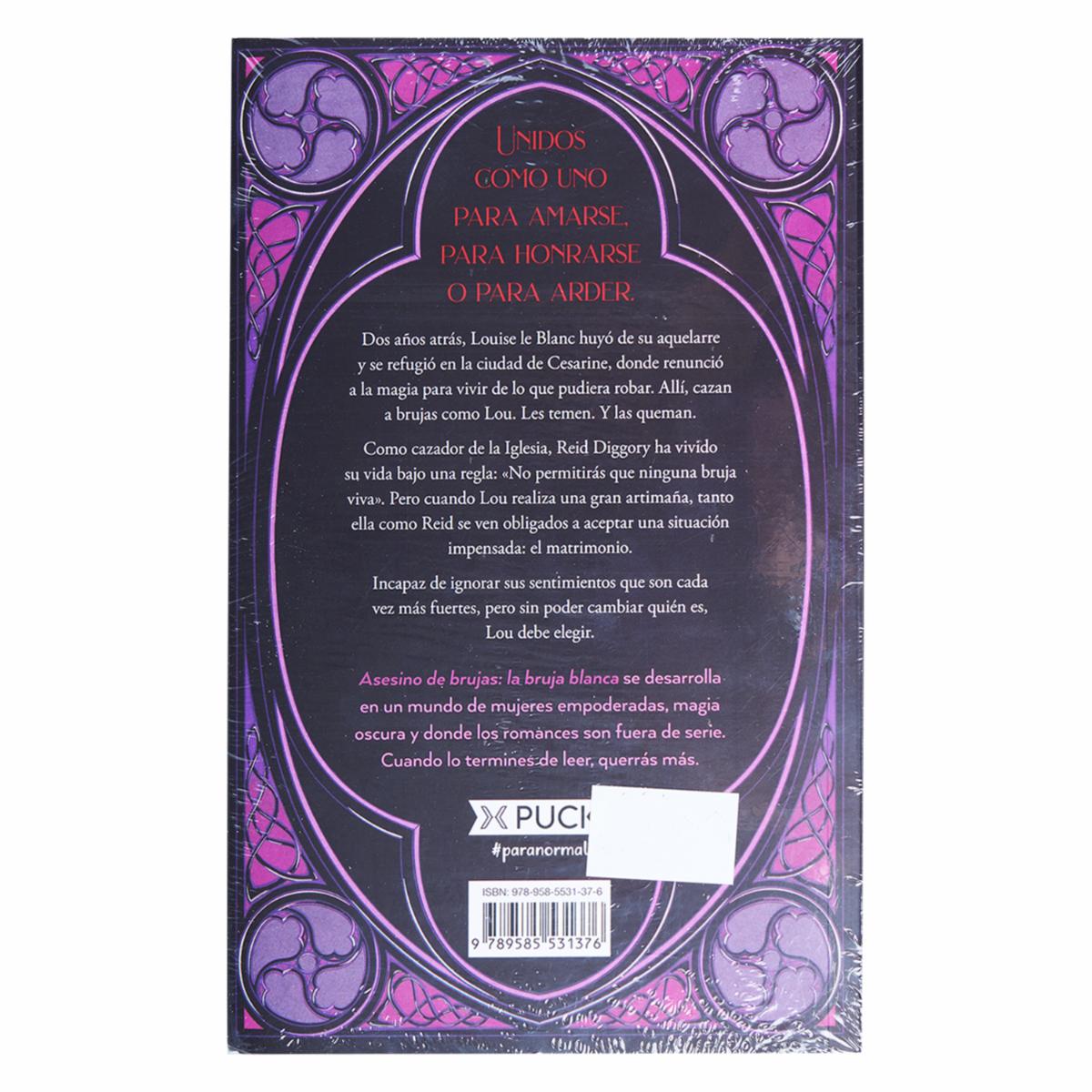 Libro Asesino De Brujas Libro 1 La Bruja Blanca PUCK 475 Páginas