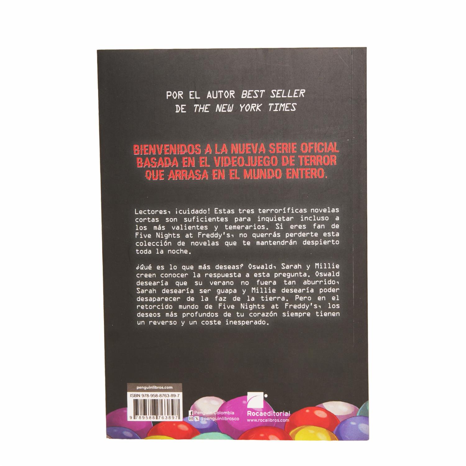 Libro Five Nights At Freddys 1 El Parque De Bolas ROCAEDITORIAL 196 Páginas - Imagen 2