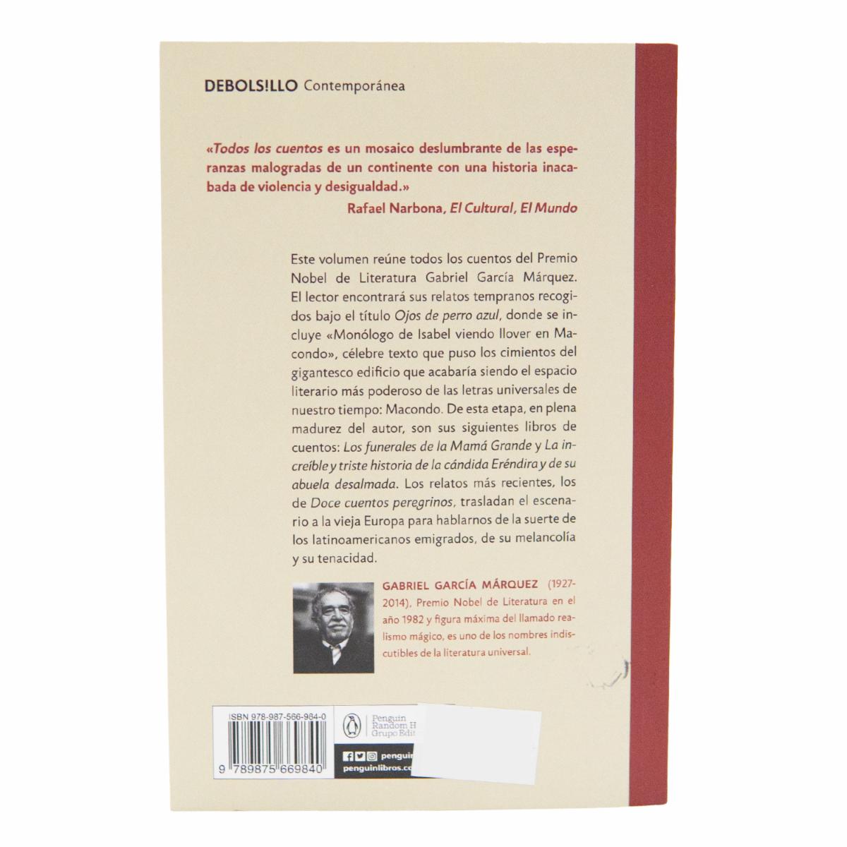 Libro Todos Los Cuentos DEBOLSILLO 512 Páginas