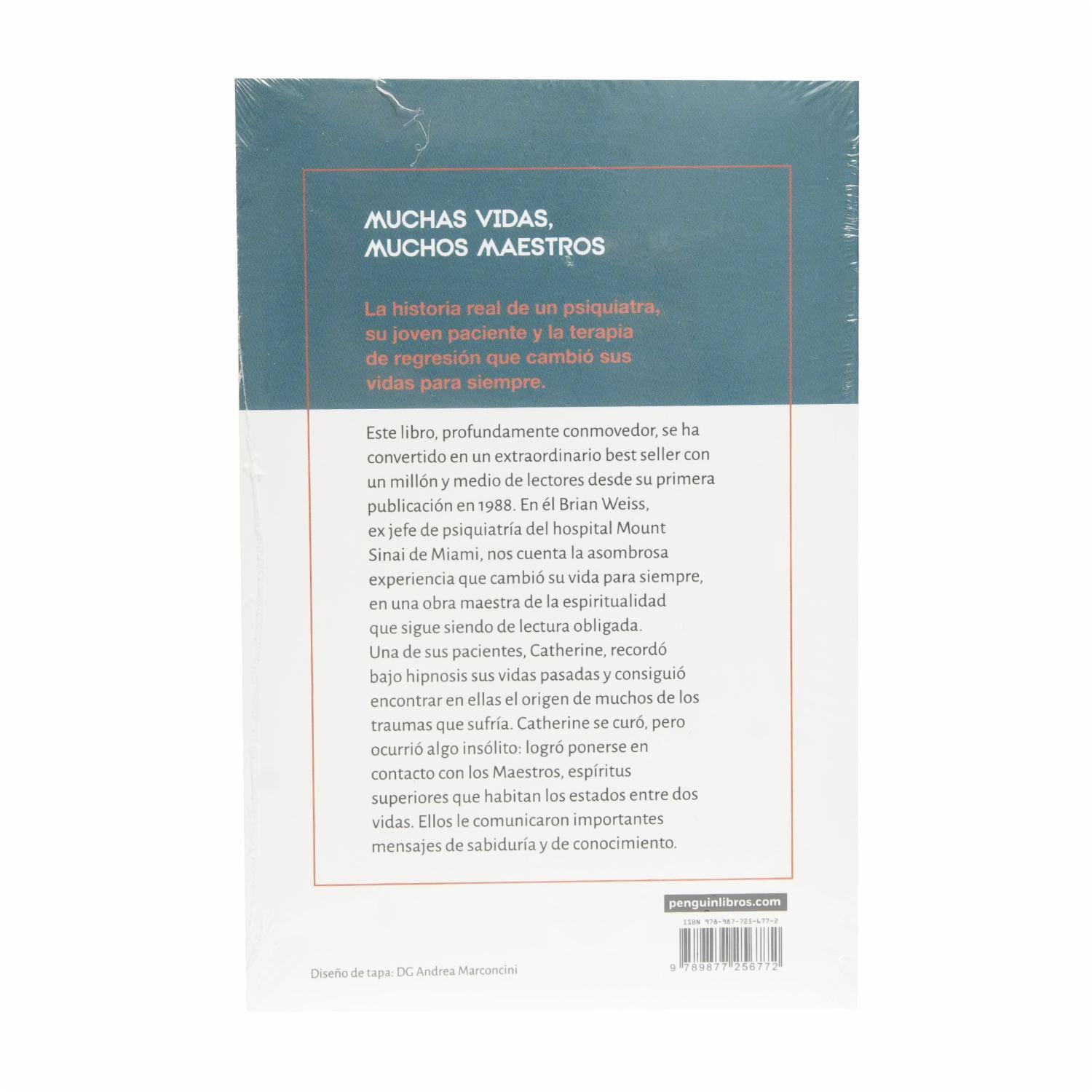 Libro Muchas Vidas  Muchos Maestros DEBOLSILLO 25 Páginas