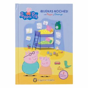 Libro Buenas Noches Con Peppa Y George EL GATO DE HOJALATA 30 Páginas