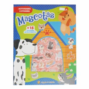 Libro Puffy Sticker - Mascotas EL GATO DE HOJALATA 25 Páginas