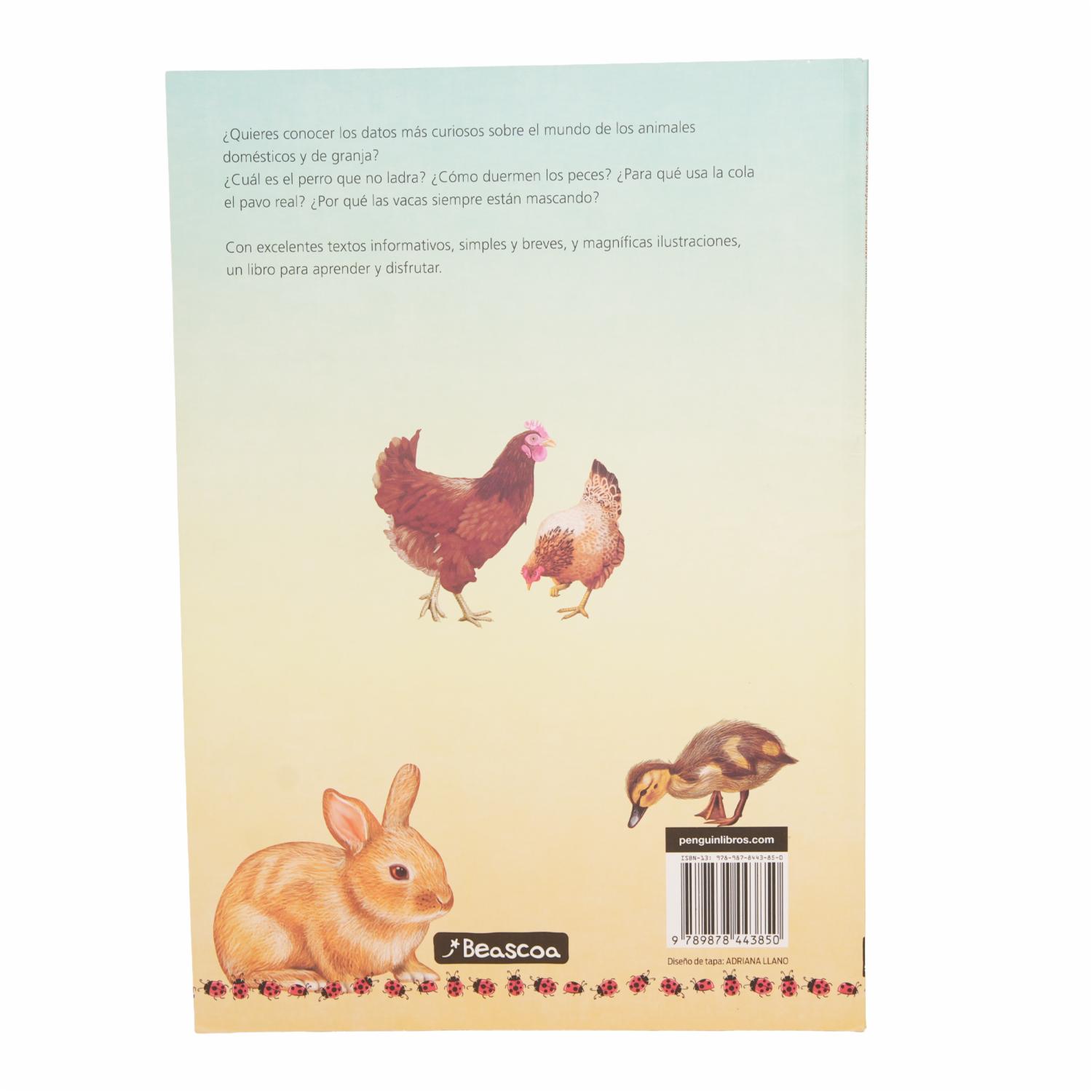 Libro De Las Preguntas Animales Domésticos Y De Granja BEASCOA 63 Páginas - Imagen 2