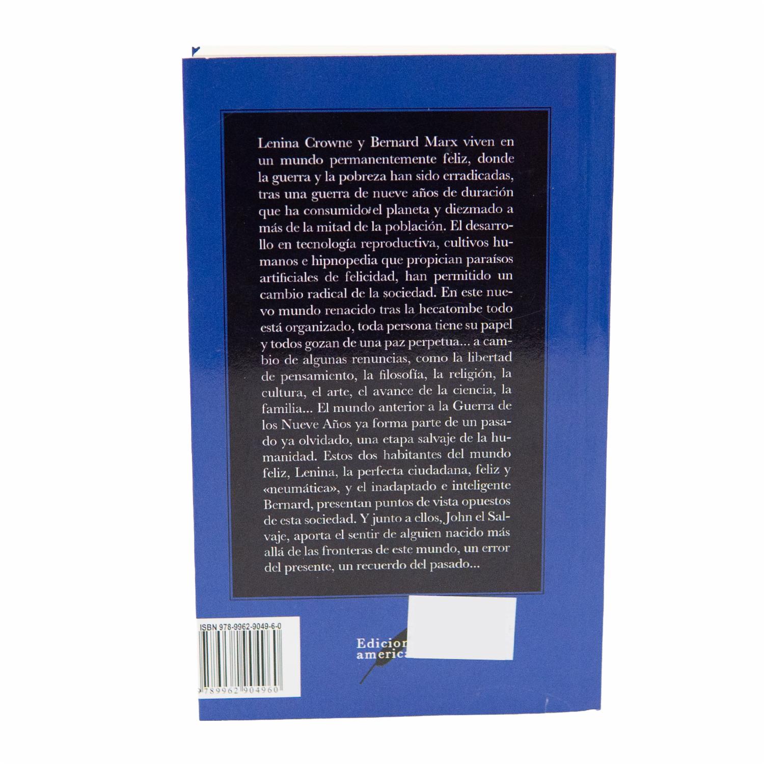 Libro Un Mundo Feliz BIBLOK BOOK 234 Páginas