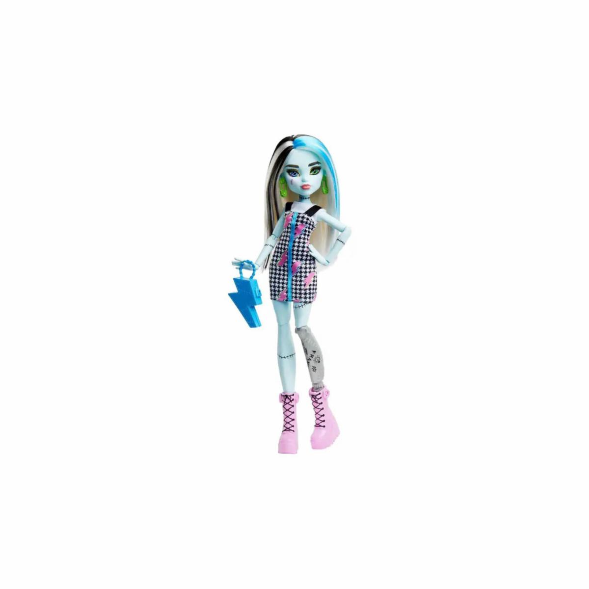 Muñeca Frankie Stein MONSTER HIGH Incluye Accesorios