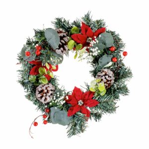 Corona Ponsetias JOY 30 Cm