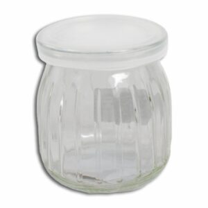 Frasco De Vidrio Para Yogurt Con Tapa Plástica OLD FASHIONED Unidad
