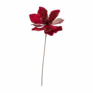 Flor Artificial Poinsettia JOY 23 Cm