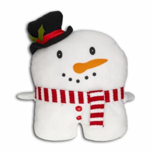 Cojín Figura Muñeco De Nieve JOY 35,5 X 43 Cm