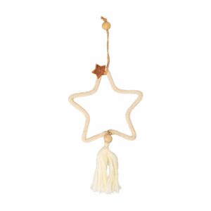 Estrella Navideña Colgante Color Dorada Especial JOY Unidad