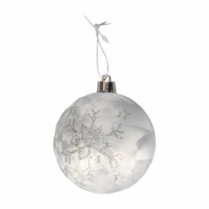 Esfera Navideña Color Plata JOY Unidad