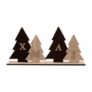 Adorno Navideño Arboles Smash Rojo Madera JOY Unidad