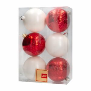 Set De Bombillos Color Rojo Y Blanco JOY Unidad