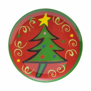 Plato Navideño Colección Árbol JOY 20,32 Cm