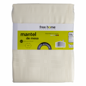 Mantel De Mesa Mantel 6 Puestos Beige FREE HOME 152X213 CM