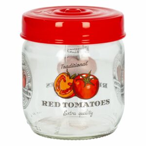 Frasco Tapa Roja Tomates Cherry Pequeño HEREVIN