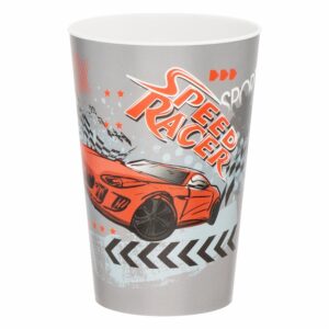 Vaso Plástico Carro Rojo HEREVIN 340 CC