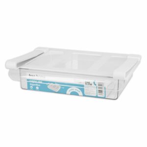 Organizador De Nevera Colgante Bajo Transparente Con Sujetador FREE HOME 26.3X21X7 Cm