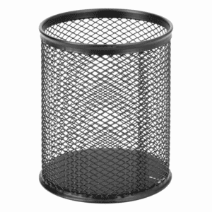 Organizador Escritorio Para Esferos Metal Negro FLIX 1 Pieza