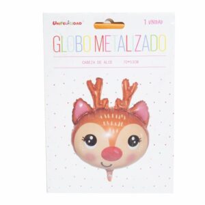 Globo Metalizado Reno UNIFELICIDAD 70 Cm X 53 Cm