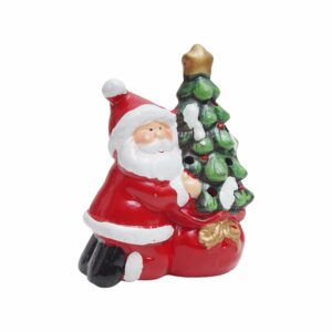 Figura Decorativa Navideña Noel En Árbol Con Estrella KOOME Batería