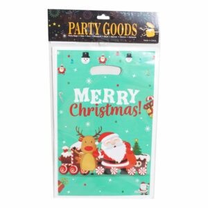Fundas Plasticas Para Navidad PARTY GOODS Menta