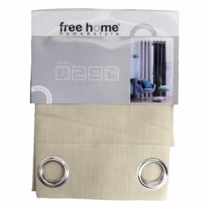 Visillo Beige Bambo FREE HOME 230X140 CM