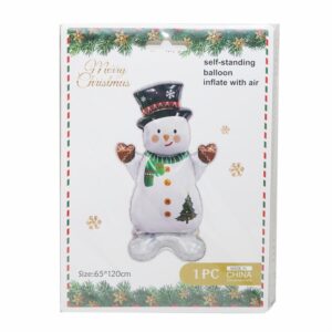 Globo Muñeco De Nieve JASON BALLOONS 65 X 120 Cm