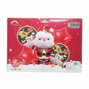 Globos Santa Claus JASON BALLOONS X 5 Uds