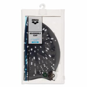 Gorro Natación Reversible Negro ARENA Talla Adulto