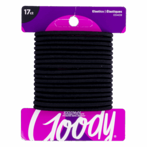 Ligas Elásticas Color Negro GOODY Longitud Perfecta