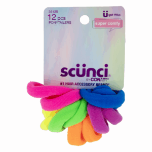Elásticos Neón Brillantes X12 CONAIR Paquete