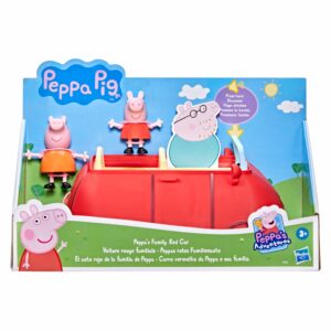 Carro Familiar Para Muñeca PEPPA PIG Color Rojo