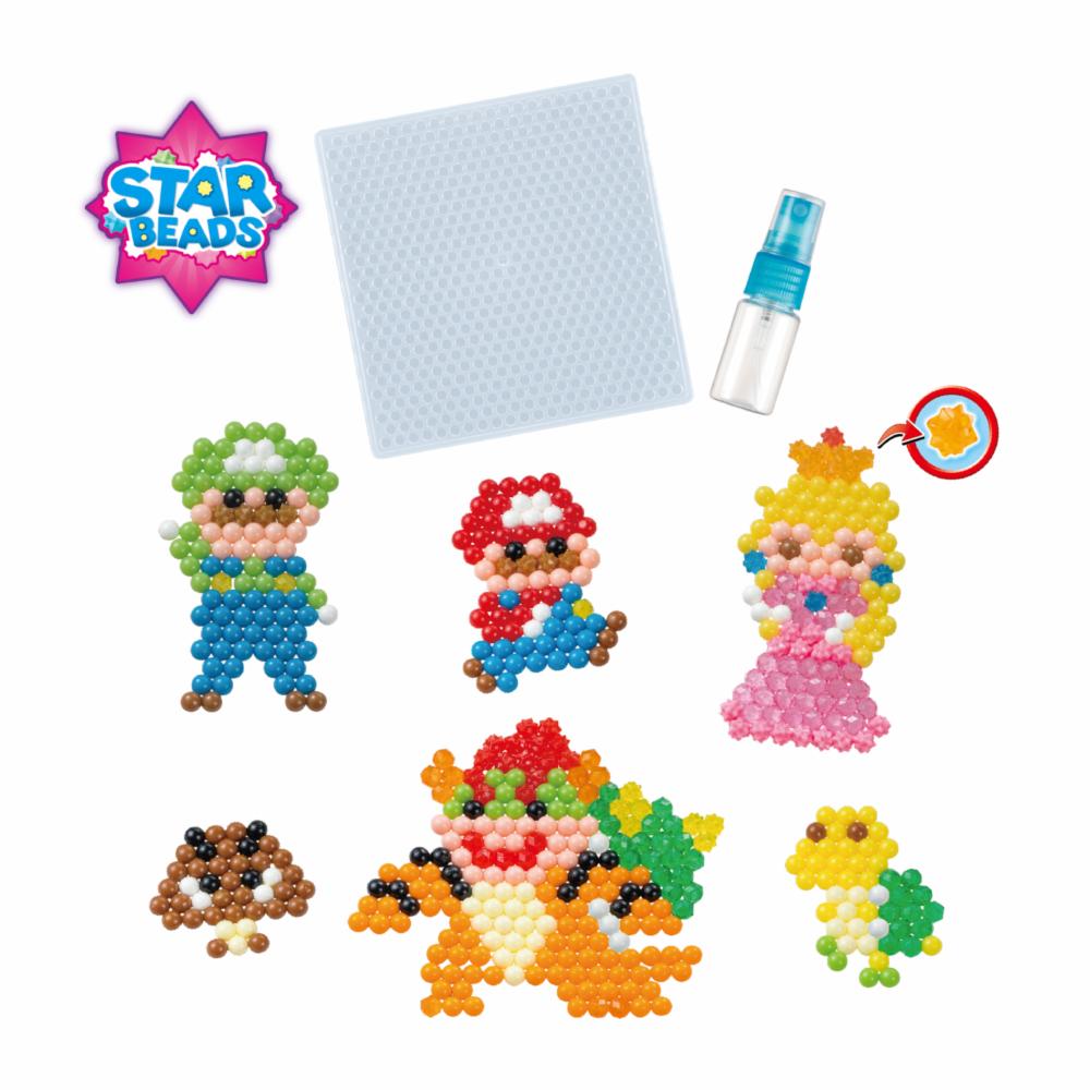 Conjunto De Personajes AQUABEADS Super Mario - Imagen 2