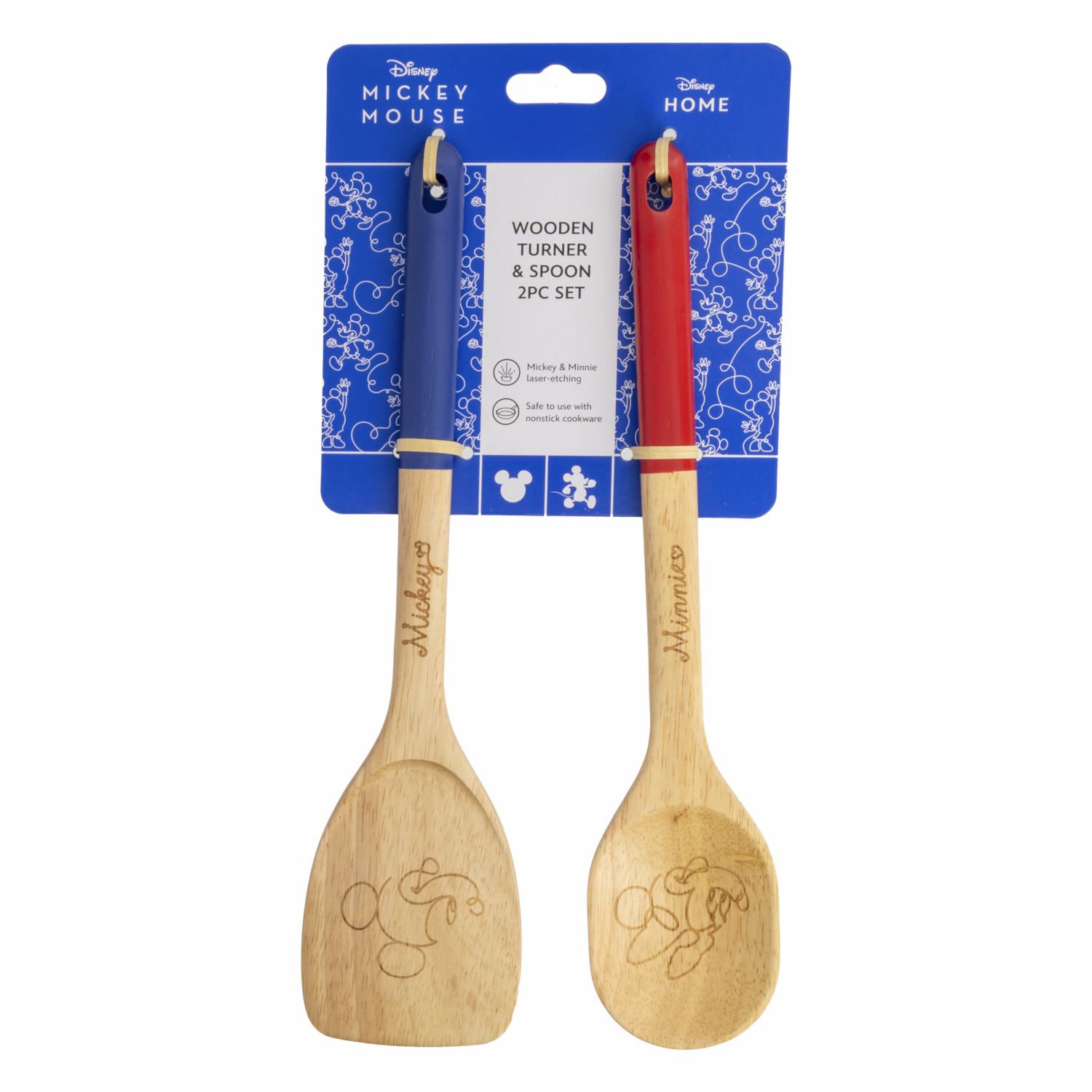 Cuchara De Cocina Y Volteador De Madera DISNEY 29.9 CM - Imagen 2