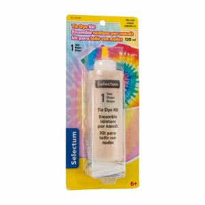 Pintura Para Ropa Kit Para Teñir Con Nudos Color Amarillo 10 Piezas LPS 120 Ml