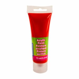 Pintura Escolar Acrilica Roja LPS 75 Ml
