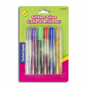 Pegamento Con Brillo De 6 Colores LPS Unidad