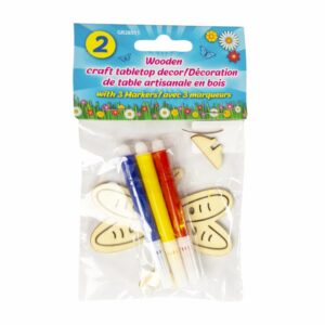 Manualidad De Madera Para Decoración ANNIE'S GARDEN X 2 Uds